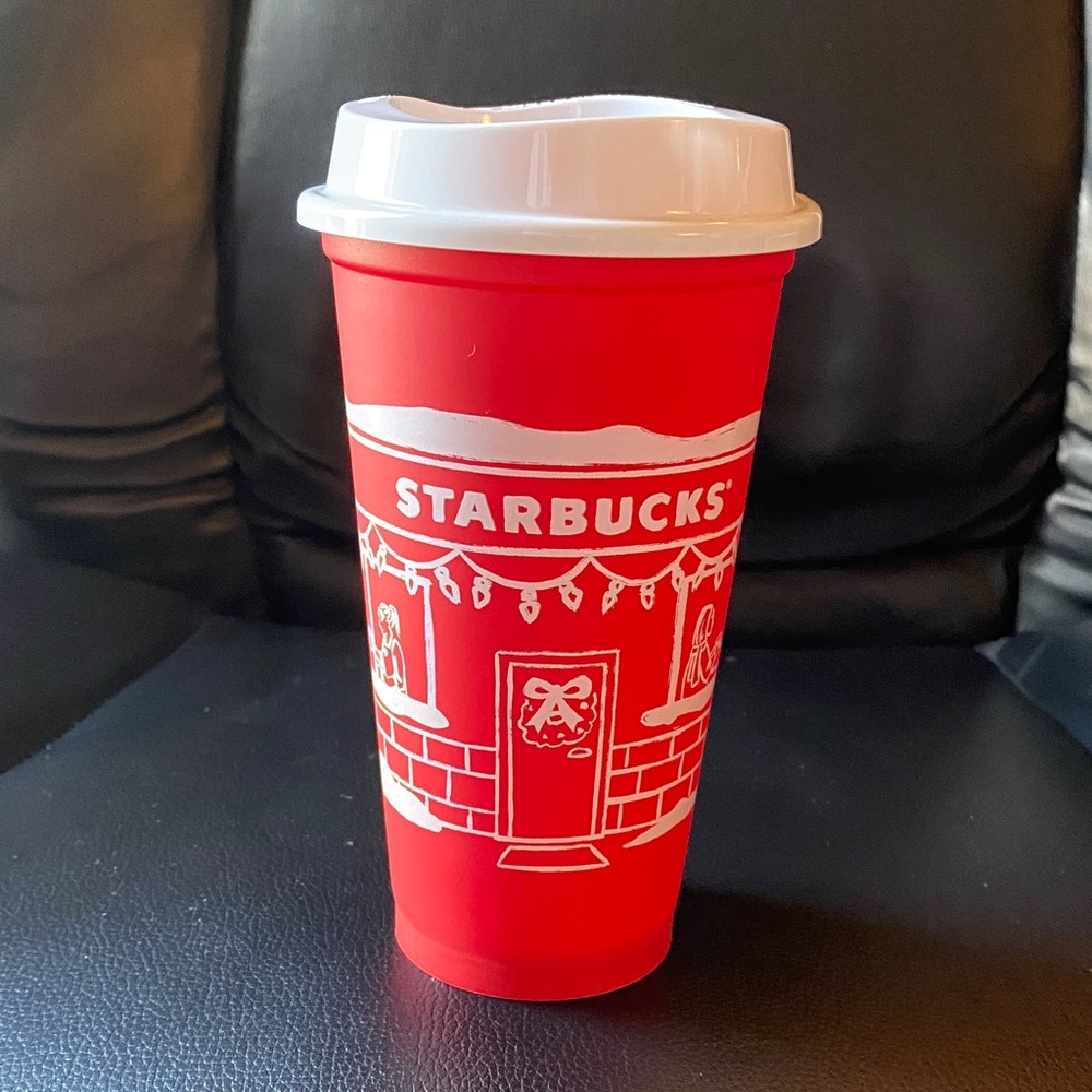 Starbucks Vibrant Red Holiday Cup